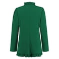 thumbnail image 4 of BYHONG Cardigan d'Hiver Décontracté à Double Boutonnage pour Femmes, Vert m, 4 of 9