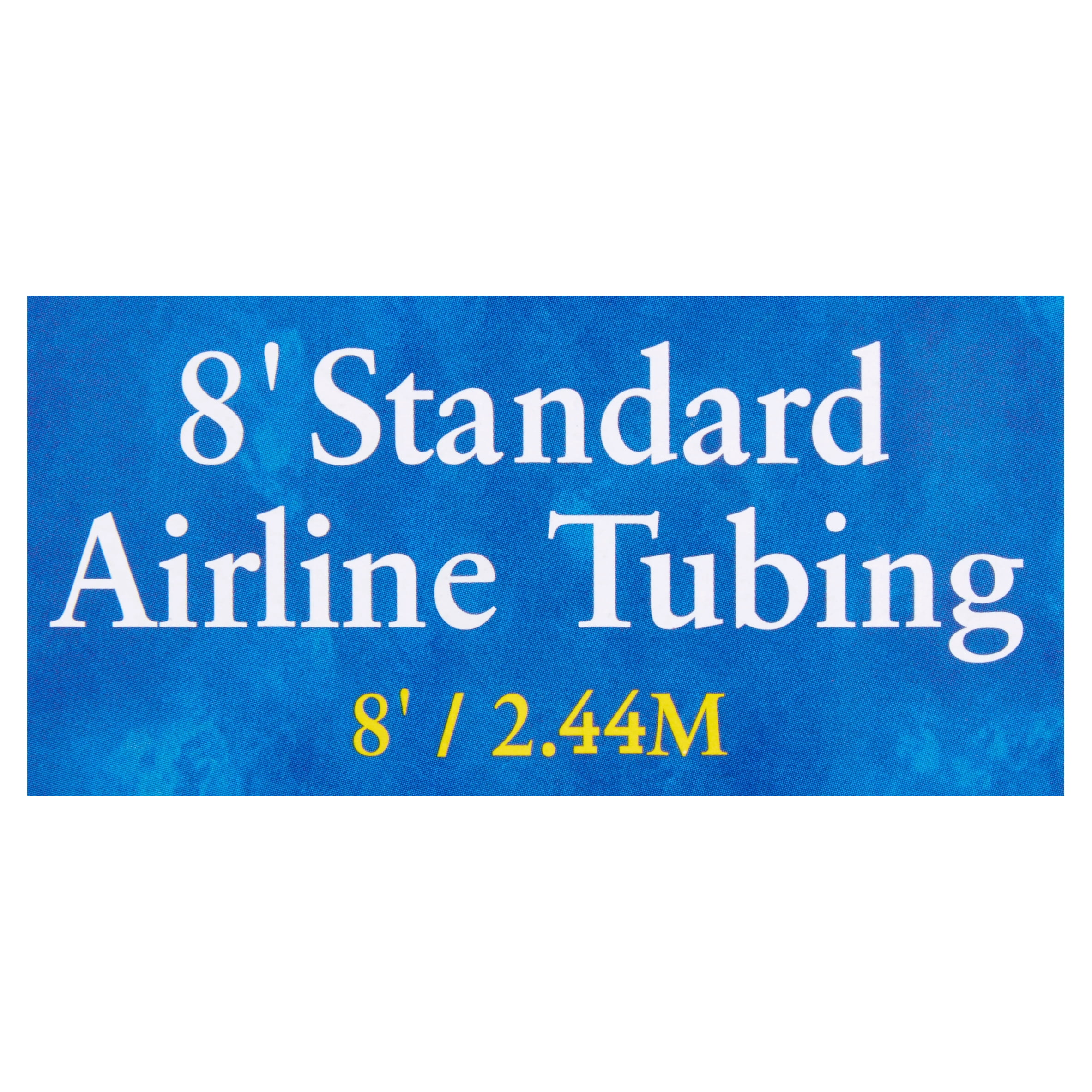 (3 pack) Aqua Culture Standard Airline Tubing for Aquarium Parts, 25', 1 Count