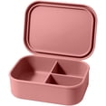 thumbnail image 1 of Jinsinto Silicone Bento Boxes Lunch Container,Leak-Proof Lunch Container, BPA-Free, Dishwasher Safe (Light Red), 1 of 5