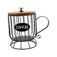 thumbnail image 4 of veasfak Support de Capsules de Café Cage en Fer pour Restaurant Bar Comptoir S, 4 of 9