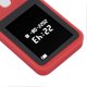 thumbnail image 4 of Bluetooth 5.0 MP3 Player, 1.77 inch LCD Screen, Portable HiFi Music Player with FM Radio, Recorder, Alarm Clock, E-Book, Red, No Memory Card, 4 of 4