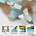 thumbnail image 3 of Kid Hooded Beach Towel Bath Poncho Towels Soft Absorbent Quick Dry for Boy Girl Blue Peach 3d Flowers S, 3 of 7