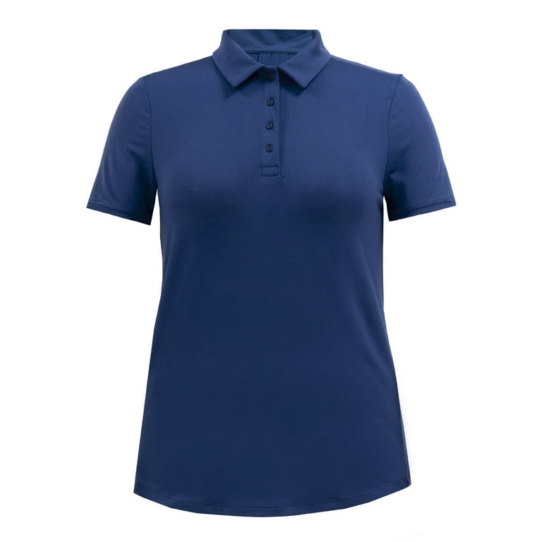 Walmart womens cheap polo shirts