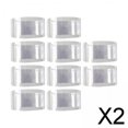 thumbnail image 1 of 2x Soporte para Sombrero de Ligero, 10 Uds., Soporte Ajustable, Sombrero de Cubo, Expositor, Sombrero de Mesa Fedora, Estante para Sala de Esta 2 piezas, 1 of 10