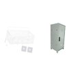 thumbnail image 1 of Siruishop Efficient Apartment Storage Solutions for Keys and Home Organization with Stackable Mini Locker Cabinet and Dustproof Space Saving Bin, 1 of 8