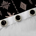 thumbnail image 4 of Feelyou Wildlife Duck Black Out Curtains, Damask Aztec Curtains Pack of 2 (42x63 Each), 4 of 6