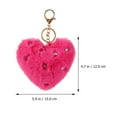 thumbnail image 2 of HOMOBABE 3-Piece Shaped Keychain Set with Soft Polyester and Alloy Metal Accessories, 2 of 8