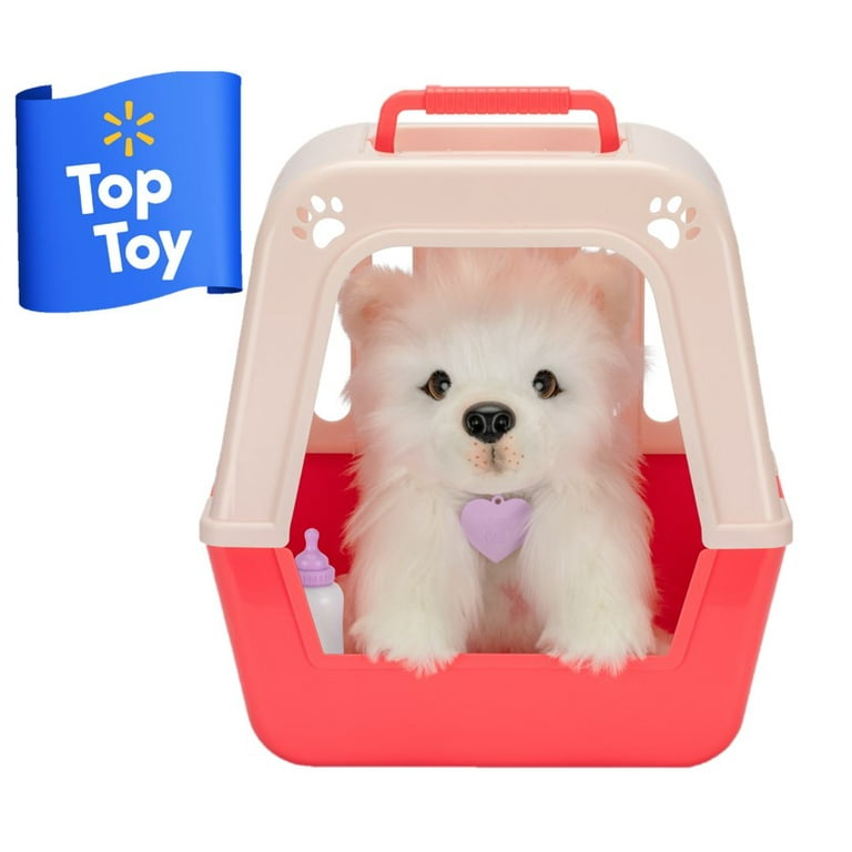 Little live pets white dog hotsell