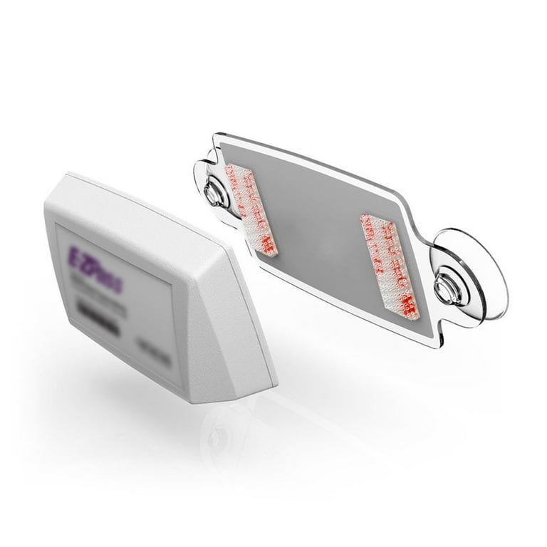 EZ Pass/IPass/IZoom/SunPass Mounting Strips 8 Pcs (4 Sets), Peel and Stick  Adhesive Strips Dual Lock Tape