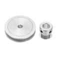 thumbnail image 4 of 2 Set GT-2 Synchronous Wheel 20&80 Teeth 5mm Bore with 2Pcs Belt 250x6mm(20-80T-5B-44), 4 of 5