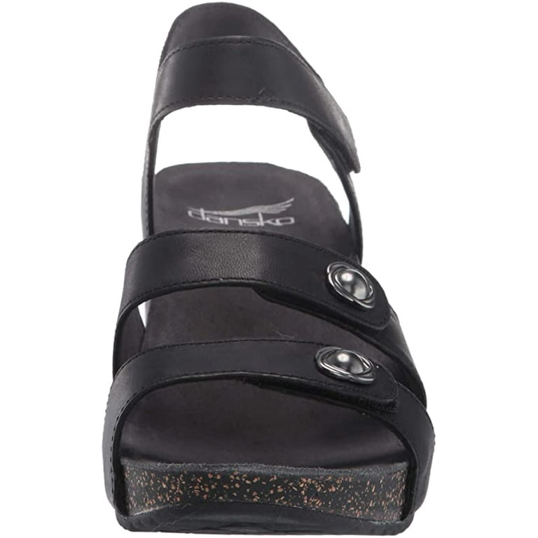 Dansko Women s Savannah Sandals Black 40 M EU 9.5 10 M US Walmart