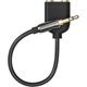 thumbnail image 3 of 1pc Stereo Adapter-2x3.5mm Female Jack to 1x3.5mm Male Jack-Black,25cm, 3 of 5