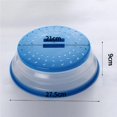 thumbnail image 4 of Wosthever Cubierta de placa de microondas, tapa de placa de comida plegable, cubiertas de placa de utensilios de cocina para microondas para platos de Juegos de accesorios de baño Numero 3 Wosthever HA046402-03, 4 of 6