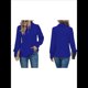 thumbnail image 3 of Suéter Tipo Túnica de Cuello Alto para Mujer, de Larga, de Punto Acanalado, Cómodo, Holgado, Informal, para Otoño Azul M, 3 of 7