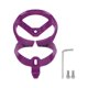 thumbnail image 1 of Soporte para botella de bicicleta, jaula de policarbonato, tija de sillín, adaptador para botella de agua para exteriores de larga distancia, color morado oscuro, 1 of 10