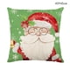thumbnail image 1 of Funda de almohada de lino para decoración del hogar, cubierta de cojín de 45x45cm para sofá, coche, árbol de Navidad, alce, muñeco de nieve, Año Nuevo 2024, 1 of 4