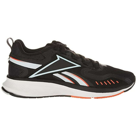 Mens Reebok RBK-Fusium Run 20 Shoe Size: 10.5 Black - Glassblue - Vividorange Running