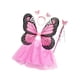 thumbnail image 4 of Disfraz de hadas de niñas Tutú de disfraces de ala mariposa para fiesta de cumpleaños de Halloween Falda de, 4 of 8