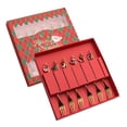 thumbnail image 4 of 6 Piezas Vajilla Navideña Strade Fareast Limited cuchara tenedor Reutilizable, 4 of 8