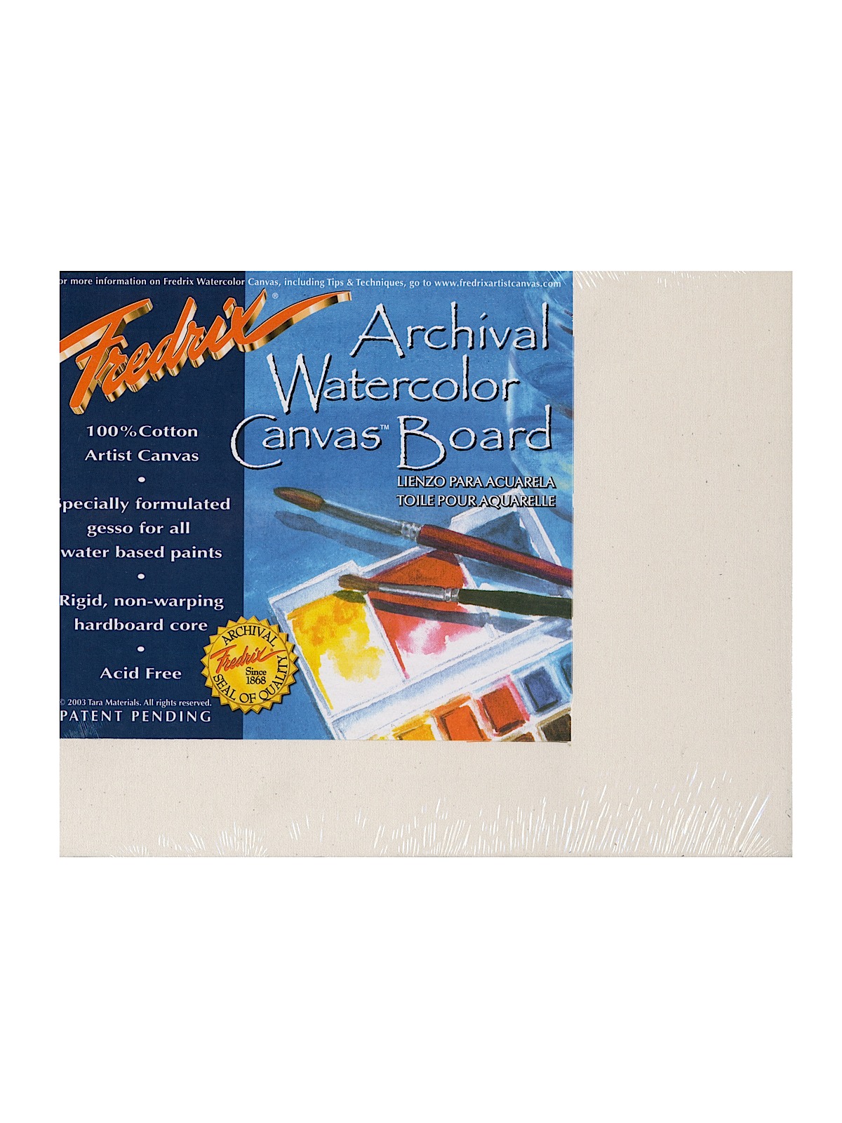Archival Watercolor Canvas Board 8 in. x 10 in., each (pack of 3