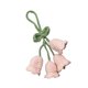thumbnail image 4 of Colgantes de flores de punto para bolsos, colgantes de orquídeas y campanillas, colgantes decorativos para regalos. Rosado, 4 of 9