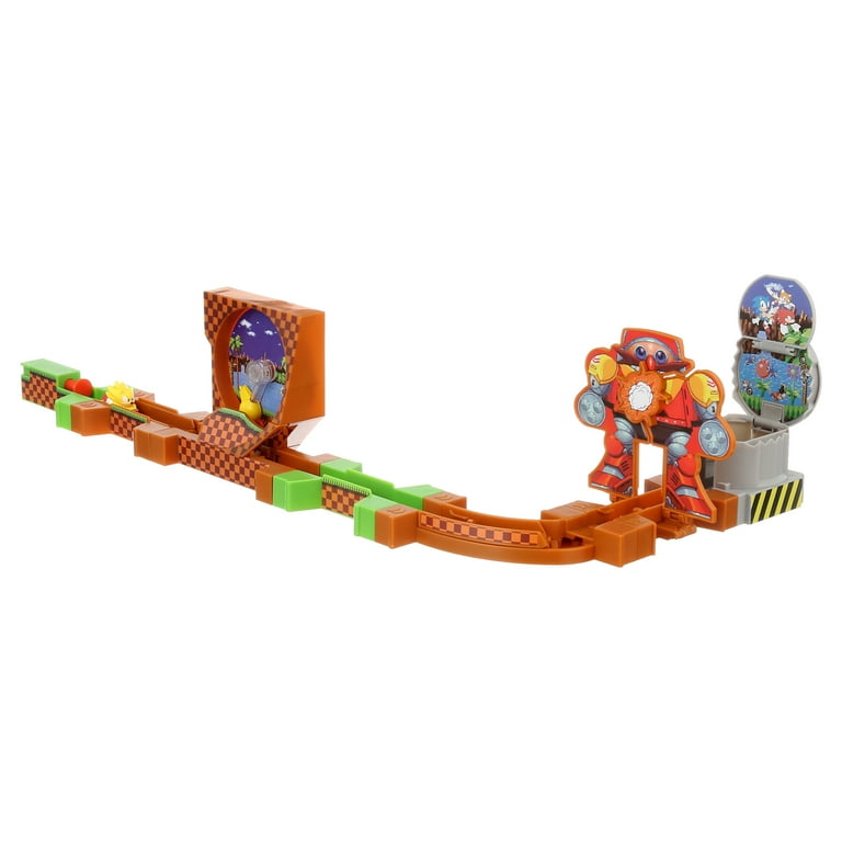 Set De Course Sonic The Hedgehog Go-Go Racers Sonic Adventure - Figurine + Voiture + Circuit - Neuf 2023