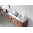 thumbnail image 3 of Portree 60" Walnut Freestanding Bathroom Vanity, 3 of 9