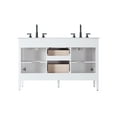 thumbnail image 2 of Elegant Lighting VF29654DGR Blakely 54" Free Standing Double Basin Vanity Set - Grey, 2 of 7