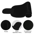 thumbnail image 4 of Unique Bargains Spandex Waist Sweat Band Waist Trimmer Belt Tummy Tuck Belts Strengthen Tummy During Exercising Black, 4 of 6