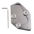 thumbnail image 2 of Almohadilla de extensión de soporte lateral para pie de apoyo para  Titanio Cola Cojín de pieles de motocicleta, 2 of 7