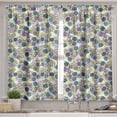 thumbnail image 2 of Ambesonne Abstract Valance & Curtain, Lollipop Pastel Dots, 55"x45", Multicolor, 2 of 6