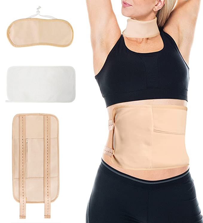 Castor Oil Pack for Liver Detox, Reusable Organic Cotton Castor Oil