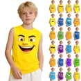 thumbnail image 7 of WOYY Boys Summer Cartoon Graphic Tank Top Unisex Lightweight Sleeveless Tops, Sizes 2-11, 7 of 7