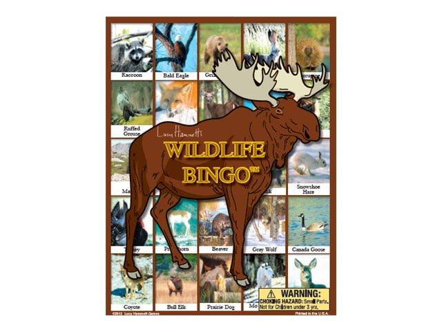 Lucy Hammett Wildlife Bingo