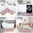 thumbnail image 4 of 2-Piece Kitchen Mat Set Non Slip Washable Floor Mats Decorative Rugs for Kitchen Sink Laundry Ice Cream Pattern with Striped, 4 of 7