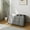Light Gray-30", variant on TUAREX 43.5 Inches Ottoman with Storage, Folding Storage Ottoman Bench for Living Room and Bedroom, End of Bed Foot Rest Stools with Padded Seat, Load 660 lb, Black