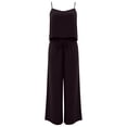 thumbnail image 5 of XUNKUSGA 2 Piece Sets for Women Casual Loose Square Neck Crop Tank Tops and Wide Leg Palazzo Pants Matching Sets Classic Summer Solid Color Women Sets,Brown,M, 5 of 10