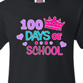 thumbnail image 4 of Inktastic 100 Days of School in Pink and Purple with Crown Youth T-Shirt, 4 of 5