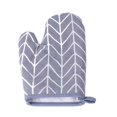 thumbnail image 1 of 2 Paquets de Gants de Four en Coton et Lin, style simple, Gants d'Isolation Thermique, Gants Anti-Brûlure en Vente Chaude, Gants de Cuisson en Coton et Lin (Gris), 1 of 3