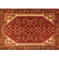 thumbnail image 1 of Ahgly Company Indoor Rectangle Persian Orange Traditional Area Rugs, 2' x 4', 1 of 1