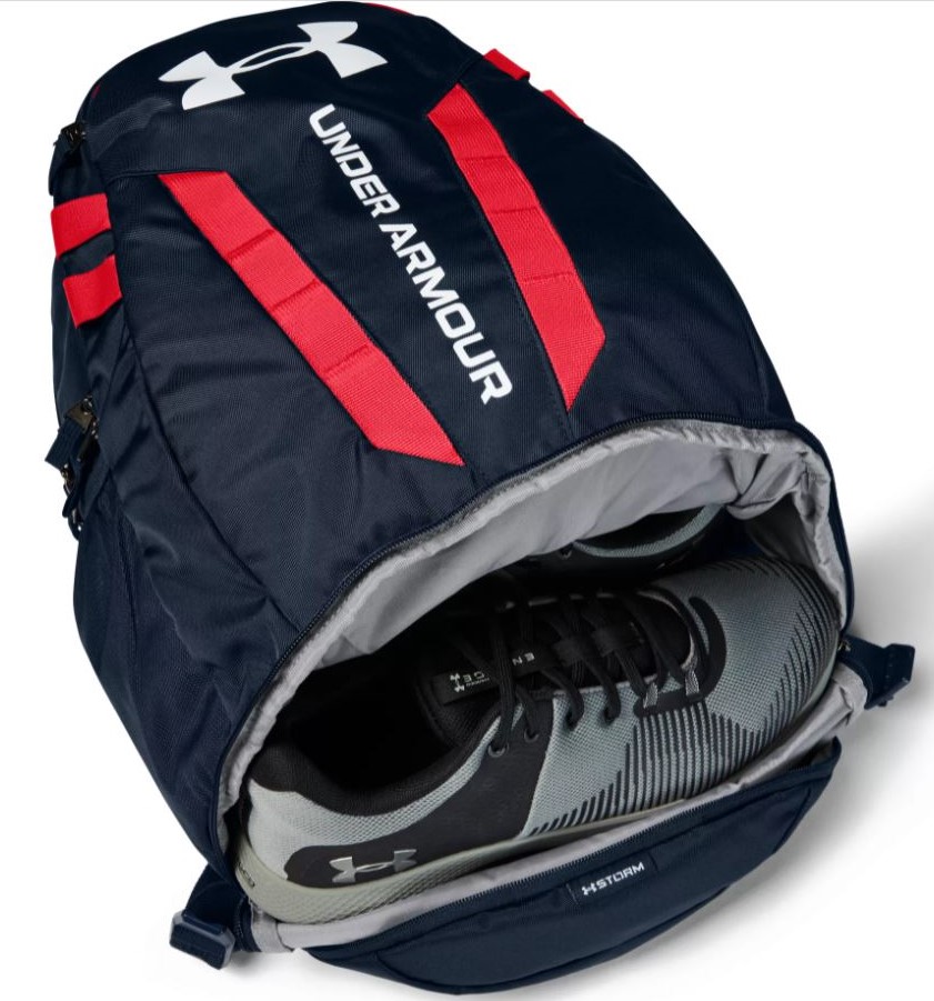 Under Armour 1361176-409 Hustle Backpack, Academy Blue One Size - image 3 of 3