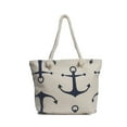 thumbnail image 1 of Anchors Grand Sac de Plage - Blanc, 1 of 2