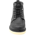 thumbnail image 2 of Golden Fox Work Boots 6" Moc Toe Wedge Men's Boots for Construction Size 6.5 D(M) US Black, 2 of 7