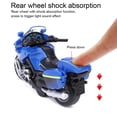 thumbnail image 4 of Modelo de motocicleta, juguete de vehículo de policía extraíble, para nios pequeosToys Fyydes Descripción de la referencia, 4 of 6