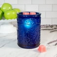 thumbnail image 2 of The Pioneer Woman Amelia Embossed Full Size Fragrance Warmer, Blue, 2 of 4