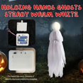 thumbnail image 4 of Brujas gritando bruja espeluznante impermeable de tela suave para Halloween ANGGREK Otros, 4 of 7