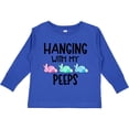 thumbnail image 3 of Inktastic Easter Hanging with My Peeps Pastel Bunnies Boys or Girls Long Sleeve Toddler T-Shirt, 3 of 5