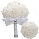 thumbnail image 3 of Qarigey Ramo De Novia Elegante Y Duradero - Para Novias Y Damas De Honor Ramo Para Novias Damas De Honor Ropa, zapatos y accesorios Miscelánea rosa, 3 of 6