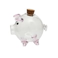 thumbnail image 3 of Figurita de cerdo de cristal, hucha, regalo de cumpleaños, estatua decorativa, decoración del hogar, botella de almacenamiento, tarro para niños y, 3 of 9
