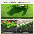 thumbnail image 6 of Outsunny 6FT x 300FT Weed Barrier Landscape Fabric Heavy Duty, 5oz Woven Weed Control Fabric for Landscaping, 6 of 9